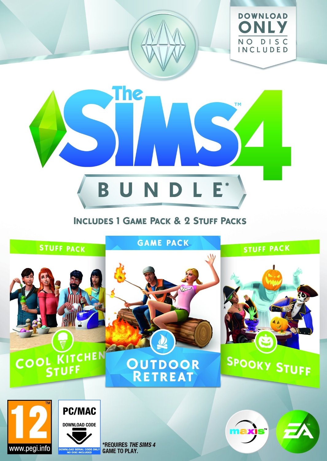 the sims 2 super collection does not include what